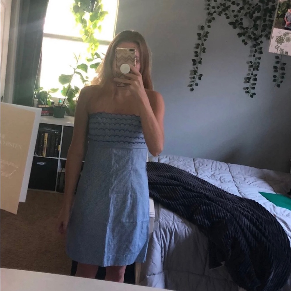 Blue Gingham Lilly Pulitzer Dress